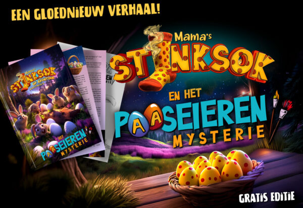 Mama's Stinksok en het Paaseieren Mysterie